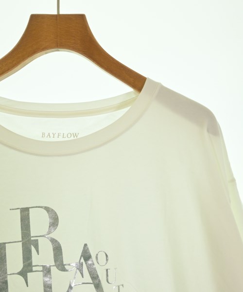 BAYFLOW（ベイフロー）Tシャツ・カットソー 白 サイズ:3(M位) レディース/2200624995098