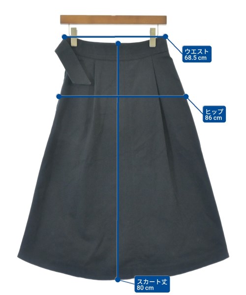 BAYFLOW（ベイフロー）ロング・マキシ丈スカート 紺 サイズ:2(S位) レディース/2200616485019