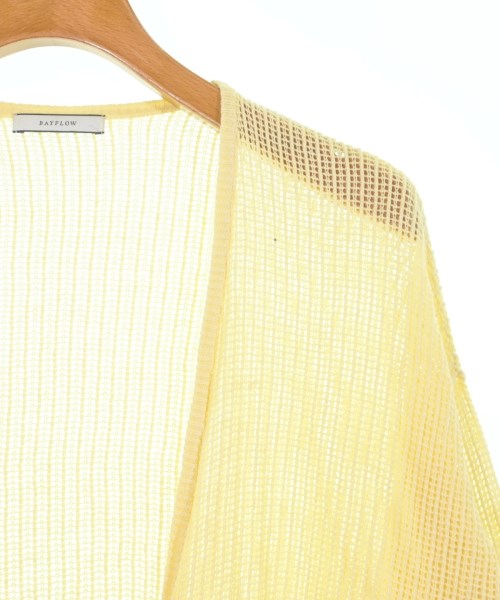 BAYFLOW（ベイフロー）カーディガン 黄 サイズ:2(S位) レディース/2200628716170