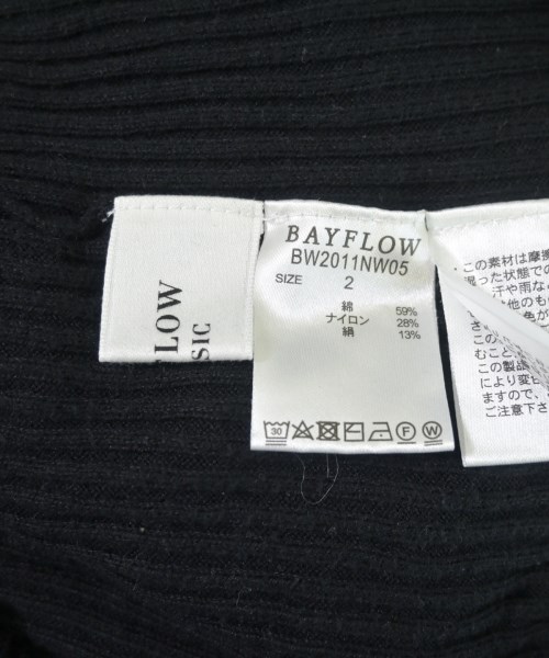 BAYFLOW（ベイフロー）ニット・セーター 黒 サイズ:2(S位) レディース/2200619672065