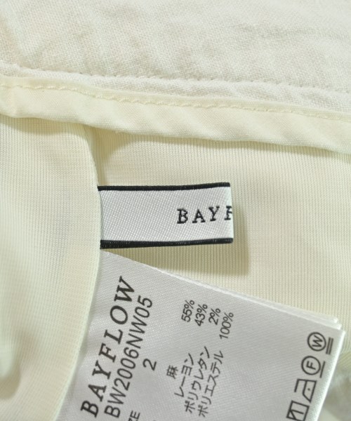 BAYFLOW（ベイフロー）その他 白 サイズ:2(S位) レディース/2200604301031
