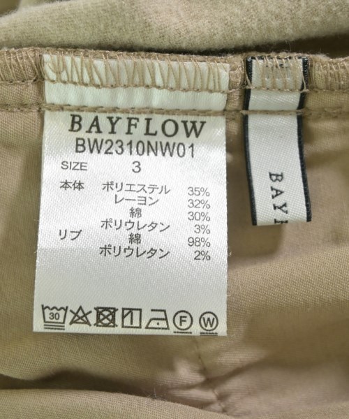 BAYFLOW（ベイフロー）その他 ベージュ サイズ:3(M位) レディース/2200600879022