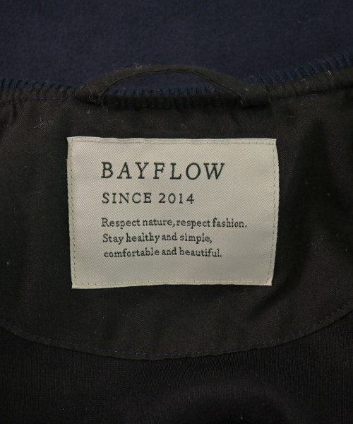 BAYFLOW（ベイフロー）ブルゾン 紺 サイズ:2(S位) メンズ/2200607150025