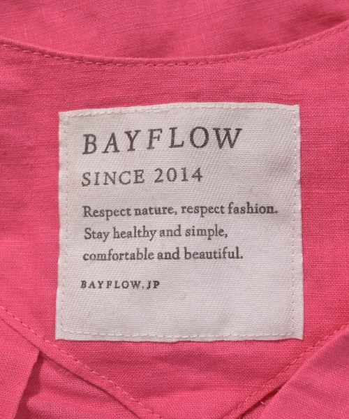 BAYFLOW（ベイフロー）シャツワンピース ピンク サイズ:2(S位) レディース/2200672483035