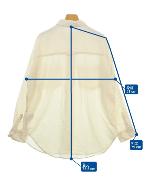 BAYFLOW（ベイフロー）カジュアルシャツ 白 サイズ:F レディース/2200669559248