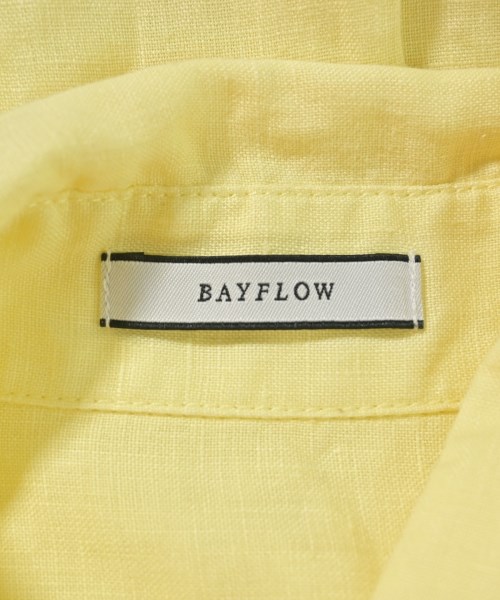 BAYFLOW（ベイフロー）カジュアルシャツ 黄 サイズ:2(S位) レディース/2200677714059