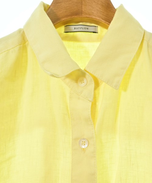 BAYFLOW（ベイフロー）カジュアルシャツ 黄 サイズ:2(S位) レディース/2200677714059