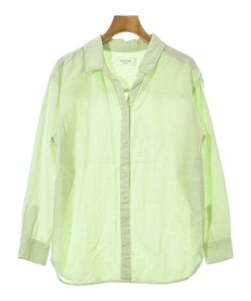 BAYFLOW(ベイフロー)カジュアルシャツ 緑 サイズ:2(S位)/2200677714066