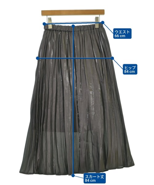 BAYFLOW（ベイフロー）ロング・マキシ丈スカート グレー サイズ:2(S位) レディース/2200677714301