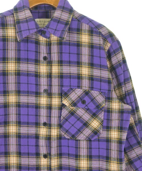 BAYFLOW（ベイフロー）カジュアルシャツ 紫 サイズ:2(S位) レディース/2200677714394