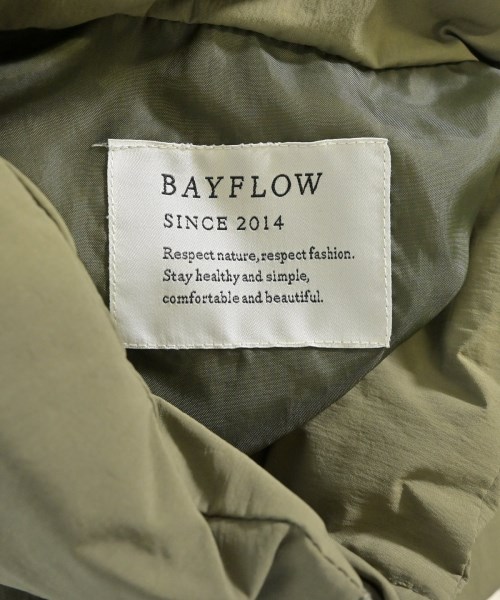 BAYFLOW（ベイフロー）ダウンコート カーキ サイズ:1(XS位) レディース/2200678159019