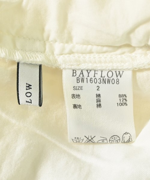 BAYFLOW（ベイフロー）ロング・マキシ丈スカート 白 サイズ:2(S位) レディース/2200696883026