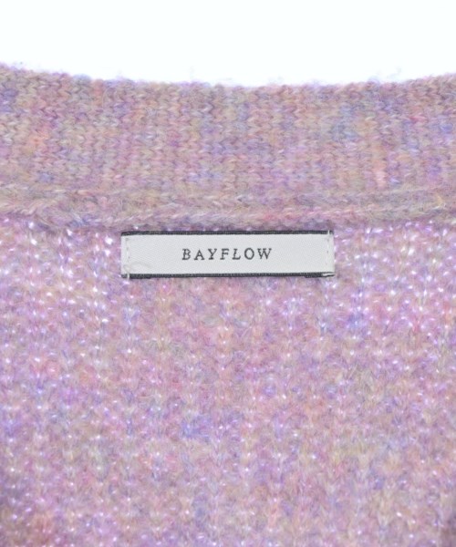 BAYFLOW（ベイフロー）カーディガン 紫 サイズ:F レディース/2200657332099