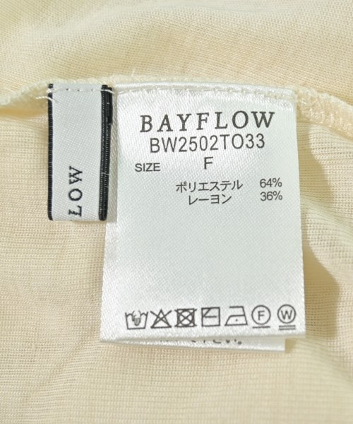 BAYFLOW（ベイフロー）Tシャツ・カットソー 白 サイズ:F レディース/2200711410114