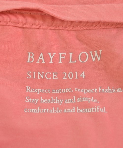 BAYFLOW（ベイフロー）Tシャツ・カットソー オレンジ サイズ:2(S位) レディース/2200716997061