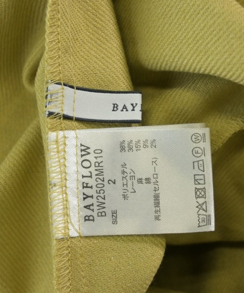 BAYFLOW（ベイフロー）キャミソール 緑 サイズ:2(S位) レディース/2200719375118