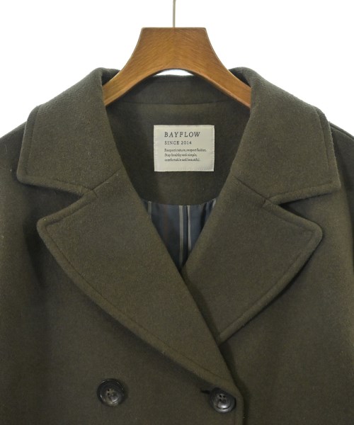 BAYFLOW（ベイフロー）ピーコート カーキ サイズ:3(M位) レディース/2200637347020