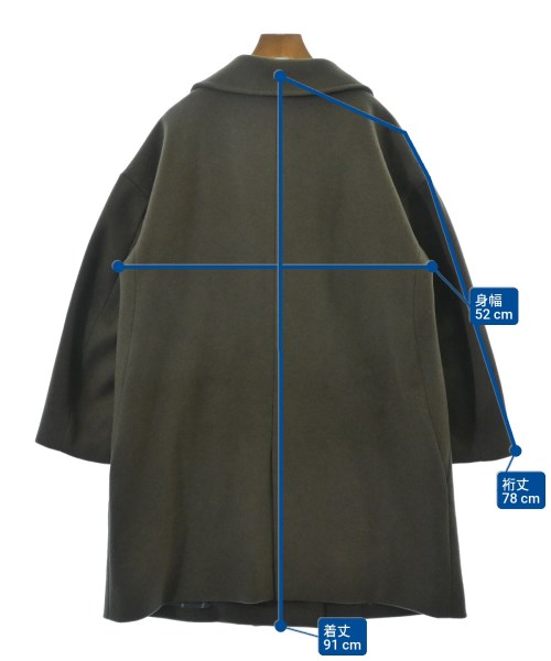 BAYFLOW（ベイフロー）ピーコート カーキ サイズ:3(M位) レディース/2200637347020