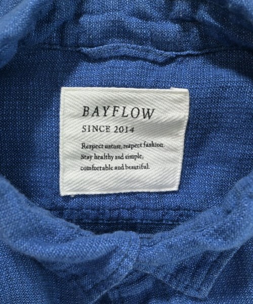 BAYFLOW（ベイフロー）カジュアルシャツ 青 サイズ:3(M位) メンズ/2200645229097