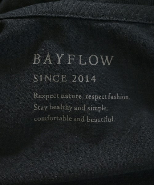 BAYFLOW（ベイフロー）Tシャツ・カットソー 黒 サイズ:3(M位) レディース/2200647772126