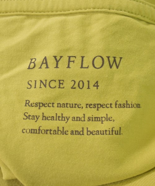 BAYFLOW（ベイフロー）Tシャツ・カットソー 黄 サイズ:2(S位) レディース/2200643421097