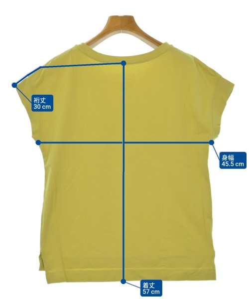 BAYFLOW（ベイフロー）Tシャツ・カットソー 黄 サイズ:2(S位) レディース/2200643421097