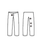 BAYFLOW（ベイフロー）デニムパンツ 白 サイズ:4(L位) レディース/2200652901580