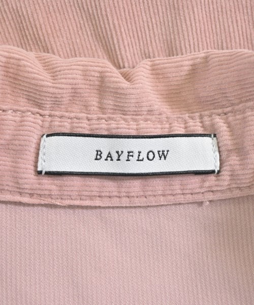 BAYFLOW（ベイフロー）カジュアルシャツ ピンク サイズ:3(M位) レディース/2200660271064