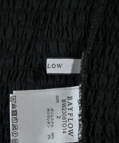 BAYFLOW（ベイフロー）Tシャツ・カットソー 黒 サイズ:2(S位) レディース/2200663984046