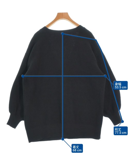 BAYFLOW（ベイフロー）カーディガン 黒 サイズ:F レディース/2200666149091