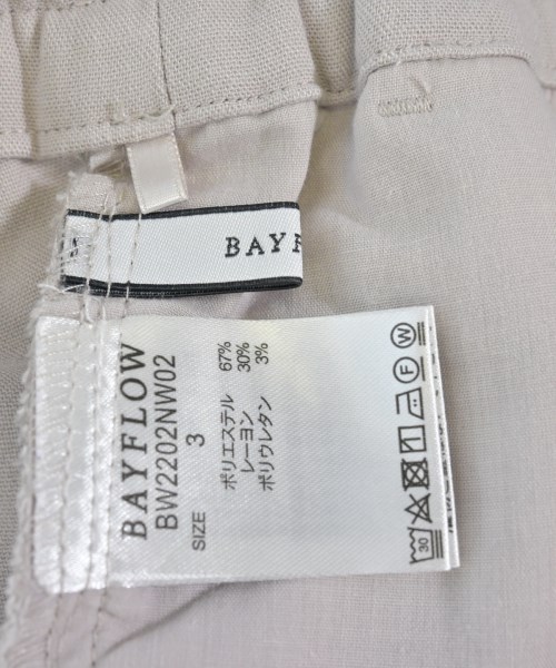 BAYFLOW（ベイフロー）スラックス ピンク サイズ:3(M位) レディース/2200726004278