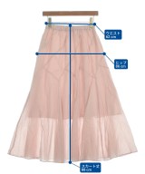 BAYFLOW（ベイフロー）ロング・マキシ丈スカート ピンク サイズ:3(M位) レディース/2200725468019