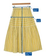 BAYFLOW（ベイフロー）ロング・マキシ丈スカート 黄 サイズ:2(S位) レディース/2200720693041