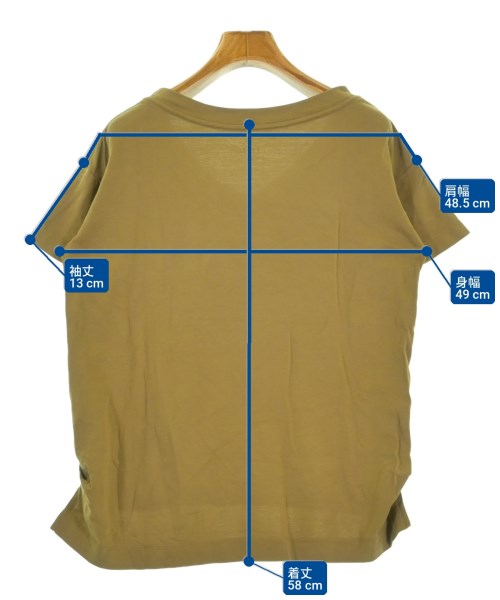 BAYFLOW（ベイフロー）Tシャツ・カットソー 茶 サイズ:2(S位) レディース/2200718245016