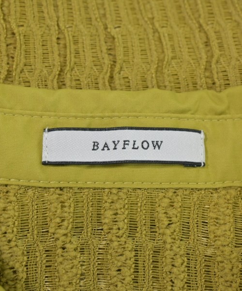 BAYFLOW（ベイフロー）カジュアルシャツ 黄 サイズ:F レディース/2200678748077