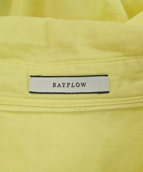 BAYFLOW（ベイフロー）カジュアルシャツ 黄 サイズ:4(L位) レディース/2200687017010