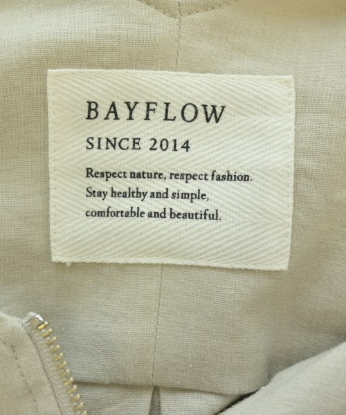 BAYFLOW（ベイフロー）ブルゾン ベージュ サイズ:3(M位) レディース/2200688586072