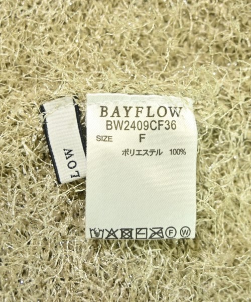 BAYFLOW（ベイフロー）ベスト/ノースリーブ ベージュ サイズ:F レディース/2200690509069