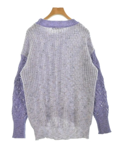 as know as de base（アズノウアズドゥベース）ニット・セーター 紫 サイズ:1(S位) レディース/2200633270063