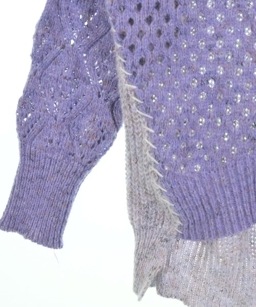 as know as de base（アズノウアズドゥベース）ニット・セーター 紫 サイズ:1(S位) レディース/2200633270063