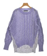 as know as de base（アズノウアズドゥベース）ニット・セーター 紫 サイズ:1(S位) レディース/2200633270063