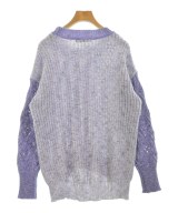 as know as de base（アズノウアズドゥベース）ニット・セーター 紫 サイズ:1(S位) レディース/2200633270063