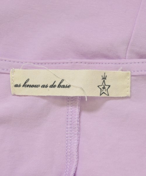 as know as de base（アズノウアズドゥベース）Tシャツ・カットソー ピンク サイズ:3(L位) レディース/2200612487031
