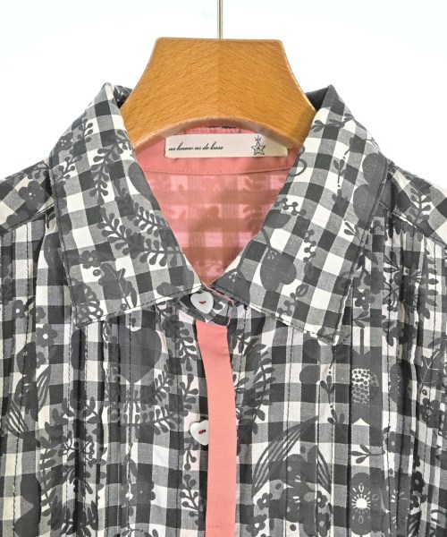 as know as de base（アズノウアズドゥベース）シャツワンピース グレー サイズ:1(S位) レディース/2200615409023