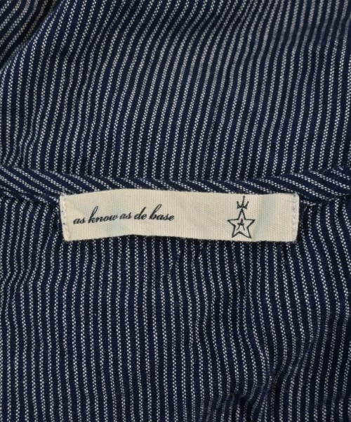 as know as de base（アズノウアズドゥベース）ワンピース 紺 サイズ:-(M位)/-(M位) レディース/2200621213034