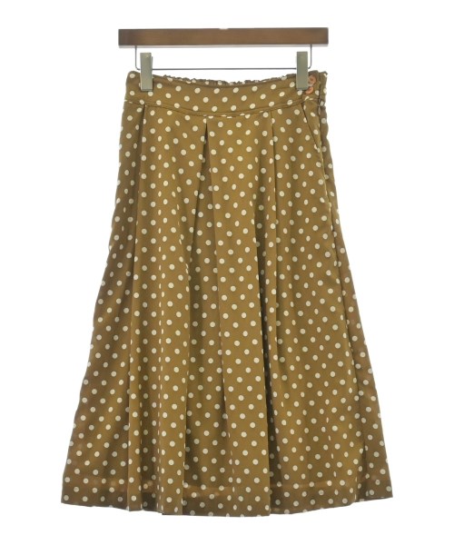 as know as de base(アズノウアズドゥベース)ロング・マキシ丈スカート 茶 サイズ:-(S位)/2200657711085