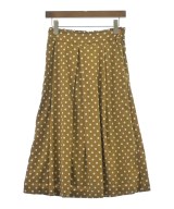 as know as de base（アズノウアズドゥベース）ロング・マキシ丈スカート 茶 サイズ:-(S位) レディース/2200657711085