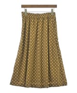 as know as de base（アズノウアズドゥベース）ロング・マキシ丈スカート 茶 サイズ:-(S位) レディース/2200657711085