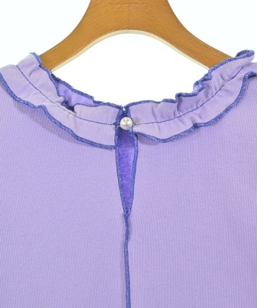 as know as de base（アズノウアズドゥベース）Tシャツ・カットソー 紫 サイズ:1(S位) レディース/2200661357064