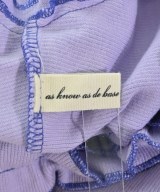 as know as de base（アズノウアズドゥベース）Tシャツ・カットソー 紫 サイズ:1(S位) レディース/2200661357064